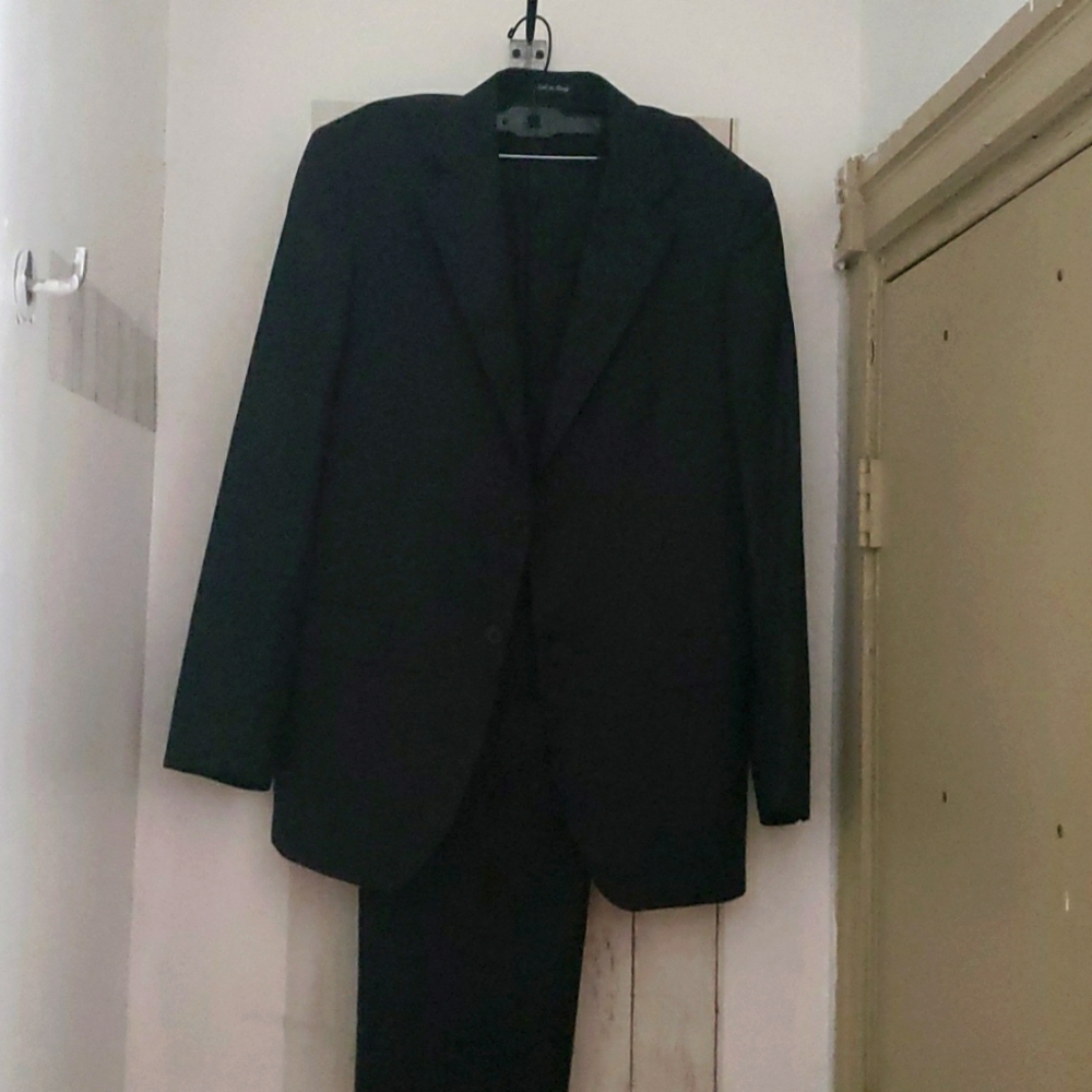 Iannalfo & Sgariglia linea Sartoriale dark grey suit 42 R.